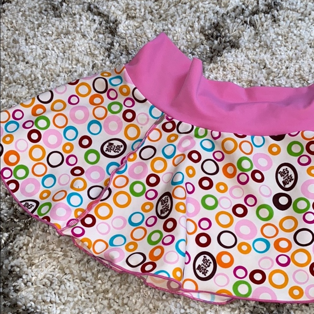 Toes on the Nose Multi Polka Dot skirt! So cute! - Picture 4 of 5